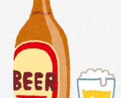 ビールのイラスト