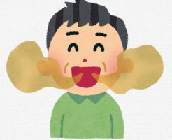 口臭のイラスト